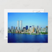 Carte Postale Skyline de New York (Devant / Derrière)