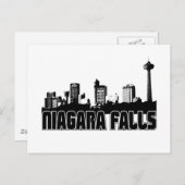 Carte Postale Skyline de Niagara Falls (Devant / Derrière)