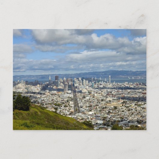 Carte Postale Skyline de San Francisco (Devant)