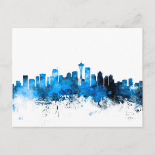 Carte Postale Skyline de Seattle