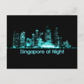 Carte Postale Skyline de Singapour (Devant)