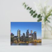 Carte Postale Skyline de Singapour (Debout devant)