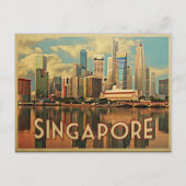 Carte Postale Skyline de Singapour (Devant)