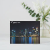 Carte Postale Skyline de Singapour à Fullerton (Debout devant)