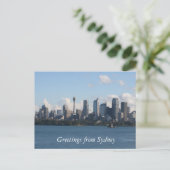 Carte Postale skyline de sydney (Debout devant)