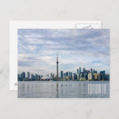 Carte postale Skyline de Toronto (Devant / Derrière)