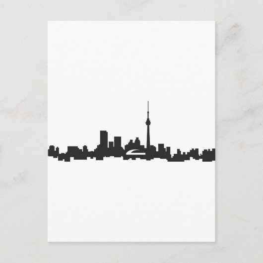 Carte Postale Skyline de Toronto (Devant)