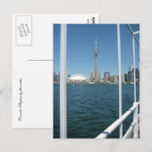 Carte postale Skyline de Toronto (Devant / Derrière)