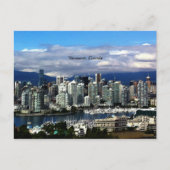 Carte Postale Skyline de Vancouver, Canada (Devant)