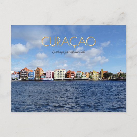 Carte Postale Skyline de Willemstad (personnalisable) (Devant)