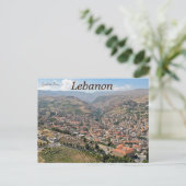 Carte Postale Skyline de Zahlé Liban (Debout devant)