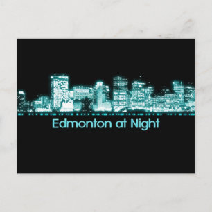 Carte Postale Skyline d'Edmonton