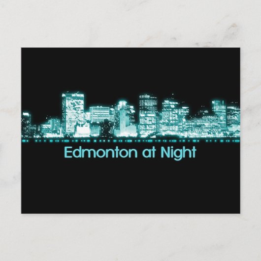 Carte Postale Skyline d'Edmonton (Devant)