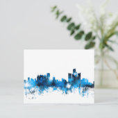 Carte Postale Skyline Detroit Michigan (Debout devant)