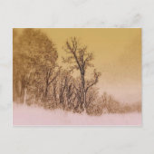 Carte Postale Skyline d'hiver (Devant)