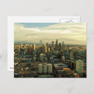 Carte Postale Skyline du centre-ville de Seattle