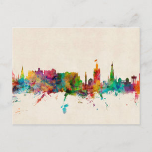 Carte Postale Skyline écossaise d'Édimbourg