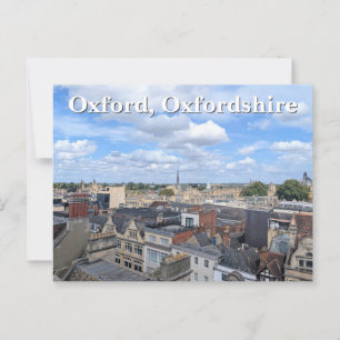 Carte Postale Skyline historique d'Oxford à Oxfordshire, Royaume