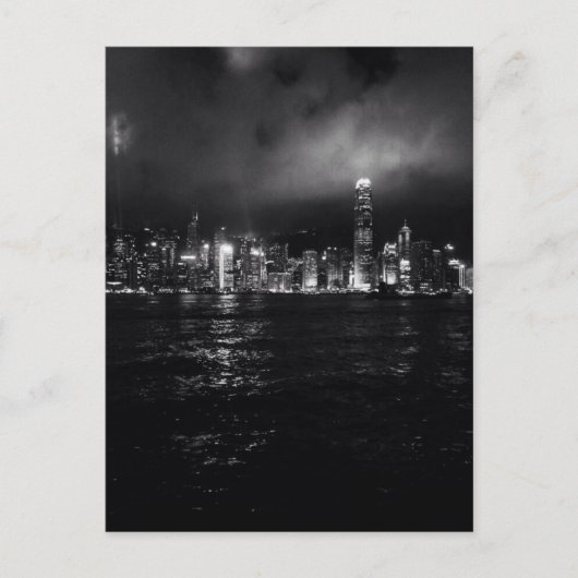 Carte Postale Skyline Hong Kong (Devant)