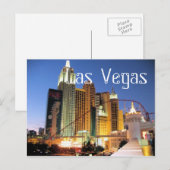 Carte Postale Skyline Las Vegas (Devant / Derrière)
