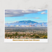 Carte Postale Skyline Las Vegas du désert (Devant)