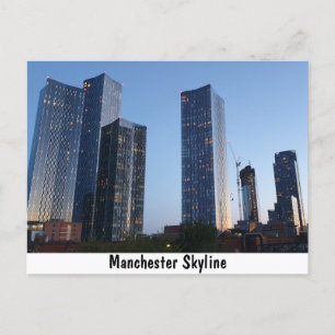 Carte Postale Skyline Manchester