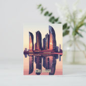 Carte Postale Skyline moderne d'Abu Dhabi (Debout devant)