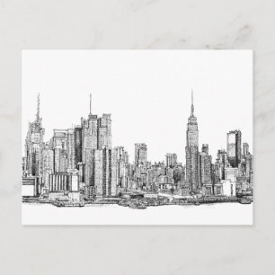 Carte postale Skyline New York