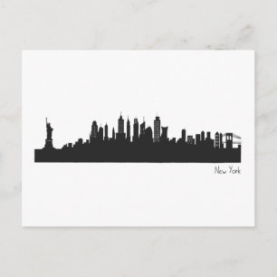 Carte Postale Skyline New York