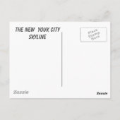 Carte Postale skyline new york (Dos)