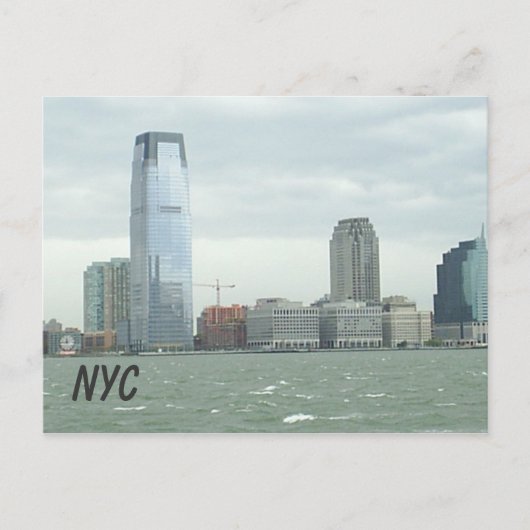 Carte Postale skyline new york (Devant)