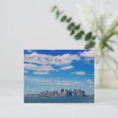 Carte Postale skyline nyc (Debout devant)