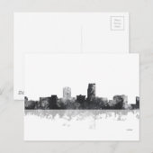 CARTE POSTALE SKYLINE OMAHA NEBRASKA (Devant / Derrière)