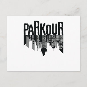 Carte Postale Skyline Parkour