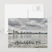 Carte Postale Skyline Philly (Devant / Derrière)