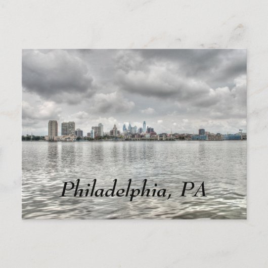 Carte Postale Skyline Philly (Devant)