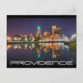 Carte Postale Skyline Providence Rhode Island (Devant)