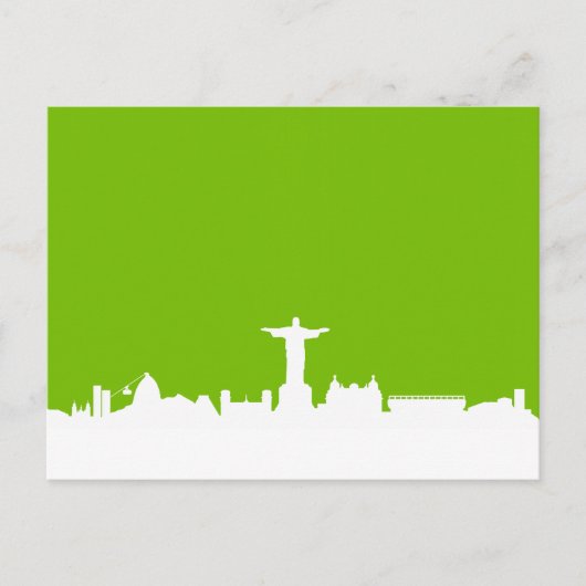 Carte Postale Skyline Rio de Janeiro (Devant)
