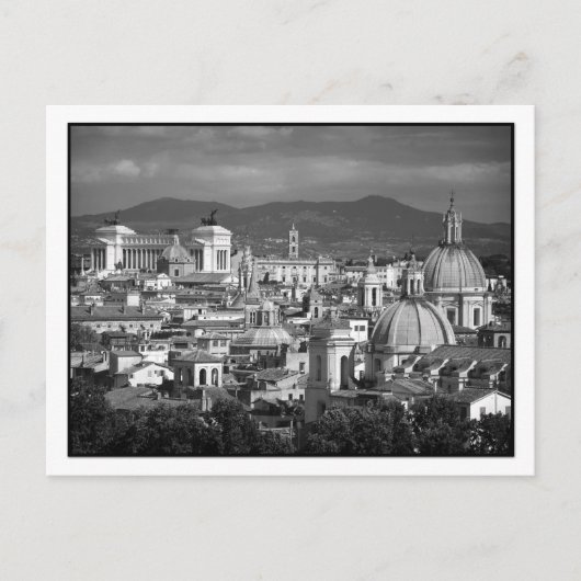 Carte postale Skyline romaine (Devant)