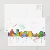 CARTE POSTALE SKYLINE SALEM OREGON (Devant / Derrière)