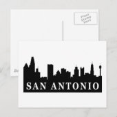 Carte Postale Skyline San Antonio (Devant / Derrière)