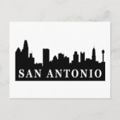 Carte Postale Skyline San Antonio (Devant)