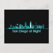 Carte Postale Skyline San Diego (Devant)