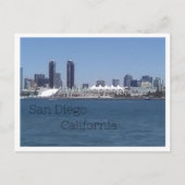 Carte Postale Skyline San Diego (Devant)