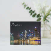 Carte Postale Skyline Singapour pittoresque (Debout devant)