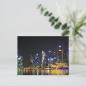 Carte Postale Skyline Singapour pittoresque (Debout devant)