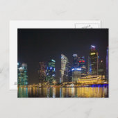Carte Postale Skyline Singapour pittoresque (Devant / Derrière)