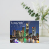 Carte Postale Skyline singapourien depuis Elgin Bridge (Debout devant)