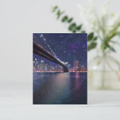 Carte Postale Skyline Spacey Manhattan (Debout devant)