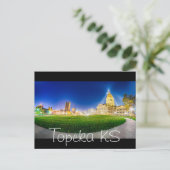 Carte Postale Skyline Topeka Kansas (Debout devant)